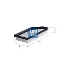 UFI légszűrő 30.D67.00 autóalkatrész