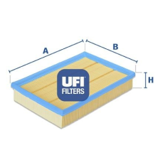 UFI Légszűrő UFI 30.245.00 levegőszűrő