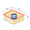 UFI Légszűrő UFI 30.390.00