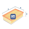 UFI Légszűrő UFI 30.532.00