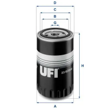 UFI olajszűrő 23.429.00 autóalkatrész