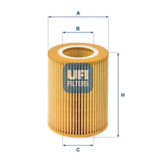UFI olajszűrő 25.004.00 autóalkatrész