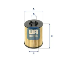 UFI olajszűrő 25.017.00 autóalkatrész
