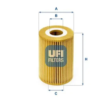 UFI olajszűrő 25.026.00 autóalkatrész