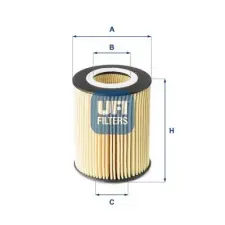 UFI olajszűrő 25.177.00 autóalkatrész