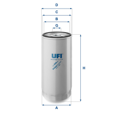 UFI olajszűrő UFI 23.288.00 autóalkatrész