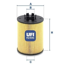 UFI Olajszűrő UFI 25.012.00 olajszűrő