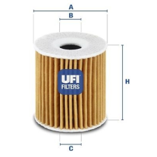 UFI Olajszűrő UFI 25.035.00 olajszűrő