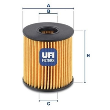UFI Olajszűrő UFI 25.060.00 olajszűrő