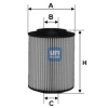UFI Olajszűrő UFI 25.070.00