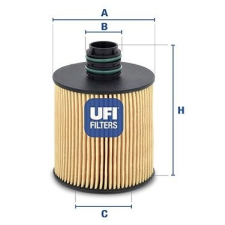 UFI Olajszűrő UFI 25.083.00 olajszűrő