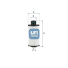 UFI olajszűrő UFI 25.231.00