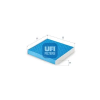 UFI szűrő, utastér levegő 34.274.00
