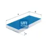 UFI szűrő, utastér levegő 34.396.00