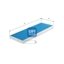 UFI szűrő, utastér levegő 34.453.00 autóalkatrész