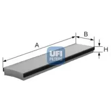 UFI szűrő, utastér levegő 53.016.00 autóalkatrész