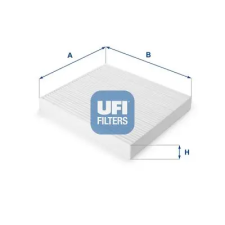 UFI szűrő, utastér levegő 53.093.00 autóalkatrész