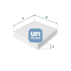 UFI szűrő, utastér levegő 53.115.00