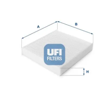 UFI szűrő, utastér levegő 53.129.00 autóalkatrész