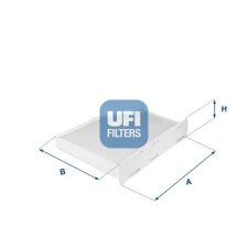 UFI szűrő, utastér levegő 53.148.00 autóalkatrész