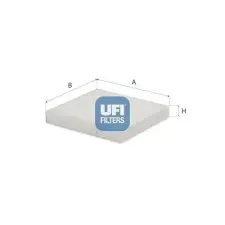 UFI szűrő, utastér levegő 53.160.00 autóalkatrész