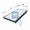 UFI szűrő, utastér levegő 53.220.00