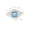 UFI szűrő, utastér levegő 53.294.00