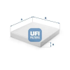 UFI szűrő, utastér levegő 53.298.00