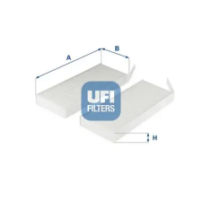 UFI szűrő, utastér levegő 53.311.00 autóalkatrész