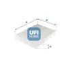 UFI szűrő, utastér levegő 53.314.00