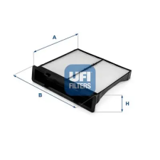 UFI szűrő, utastér levegő 53.329.00 autóalkatrész