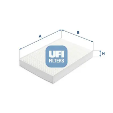 UFI szűrő, utastér levegő 53.389.00 autóalkatrész