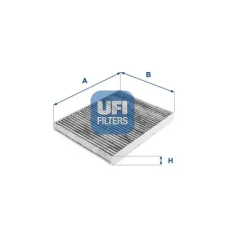 UFI szűrő, utastér levegő 54.109.00 autóalkatrész