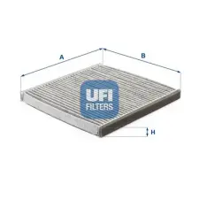 UFI szűrő, utastér levegő 54.117.00 autóalkatrész