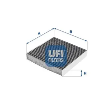 UFI szűrő, utastér levegő 54.248.00 autóalkatrész