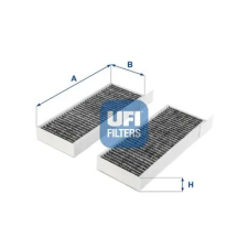 UFI szűrő, utastér levegő 54.254.00 autóalkatrész