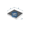 UFI szűrő, utastér levegő 54.274.00