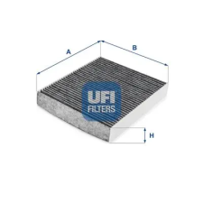 UFI szűrő, utastér levegő 54.296.00 autóalkatrész