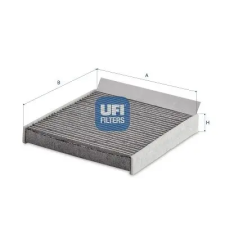 UFI szűrő, utastér levegő 54.475.00 autóalkatrész