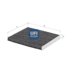 UFI szűrő, utastér levegő 54.518.00 autóalkatrész
