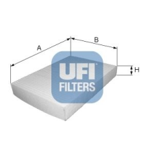 UFI Szűrő, utastér levegő UFI 53.043.00 levegőszűrő