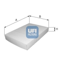 UFI Szűrő, utastér levegő UFI 53.254.00 levegőszűrő