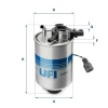 UFI Üzemanyagszűrő 24.018.01