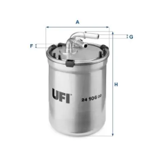 UFI Üzemanyagszűrő 24.106.00 autóalkatrész