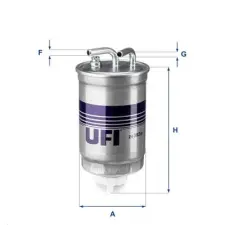UFI Üzemanyagszűrő 24.382.00 autóalkatrész