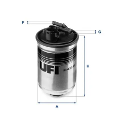 UFI Üzemanyagszűrő 24.430.00 autóalkatrész