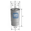 UFI Üzemanyagszűrő 24.460.00