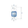 UFI Üzemanyagszűrő 31.010.00