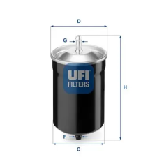 UFI Üzemanyagszűrő 31.500.00 autóalkatrész