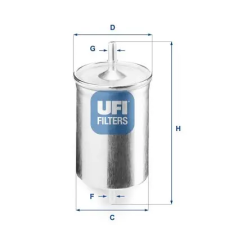 UFI Üzemanyagszűrő 31.718.00 autóalkatrész
